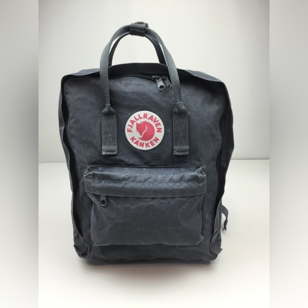 Fjallraven Kanken Classic Canvas School Work Travel Backpack Daypack Gray